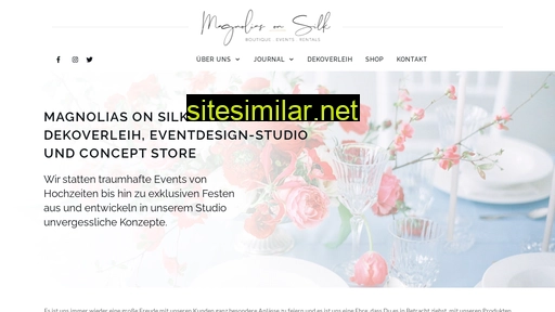 magnoliasonsilk.de alternative sites