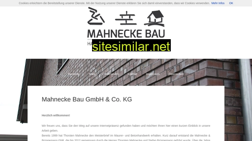 mahnecke-bau.de alternative sites