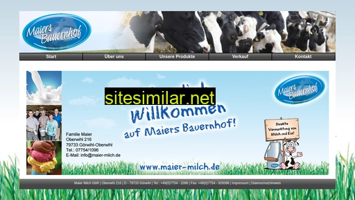 maier-milch.de alternative sites