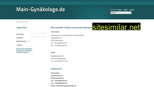 main-gynaekologe.de alternative sites