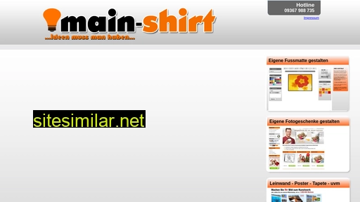 main-shirt.de alternative sites