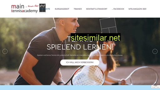 Main-tennisacademy similar sites
