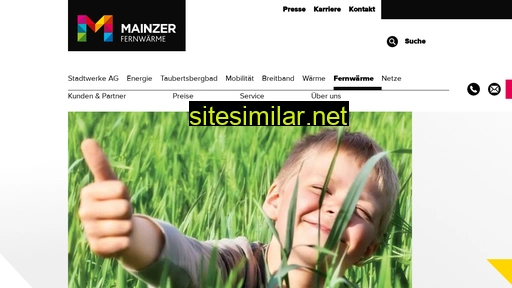 mainzer-fernwaerme.de alternative sites