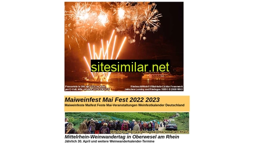 maiweinfest.de alternative sites