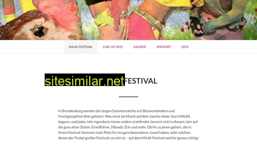 Maja-festival similar sites