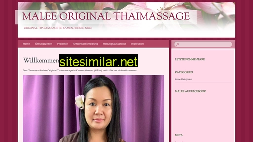 malee-thai-massage.de alternative sites