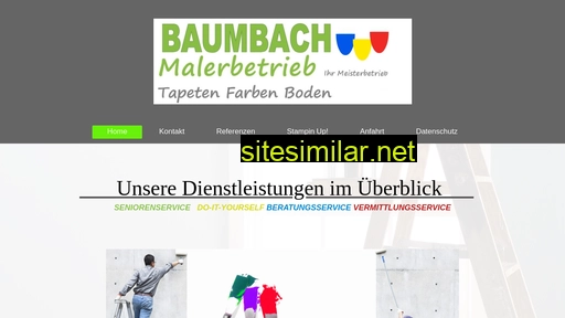 malerbetrieb-baumbach.de alternative sites