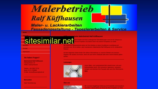 malerbetrieb-ralf-kueffhausen.de alternative sites