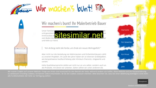 malerbetriebbauer.de alternative sites