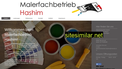 malerfachbetrieb-hashim.de alternative sites