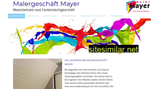 malergeschaeft-mayer.de alternative sites