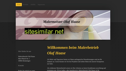 malermeister-haase.de alternative sites