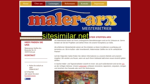 maler-arx.de alternative sites