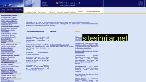 Mallorca-pro similar sites