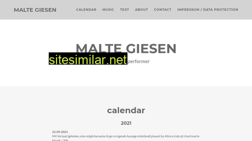 malte-giesen.de alternative sites