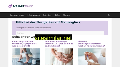 mamasglueck.de alternative sites