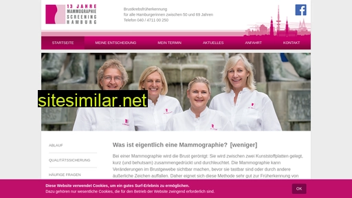 mammascreening-hamburg.de alternative sites