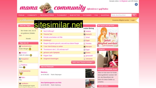 mamacommunity.de alternative sites