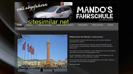 mandos-fahrschule.de alternative sites