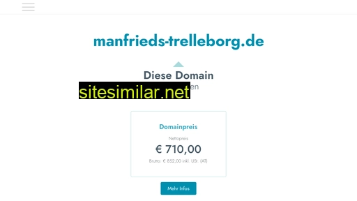 manfrieds-trelleborg.de alternative sites