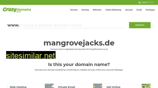 mangrovejacks.de alternative sites