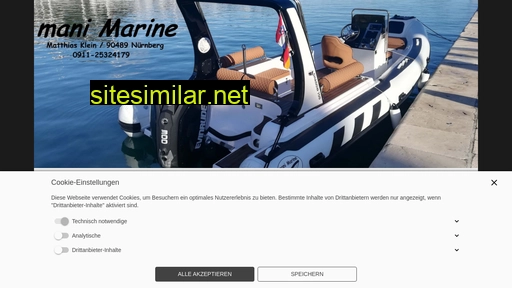 mani-marine.de alternative sites