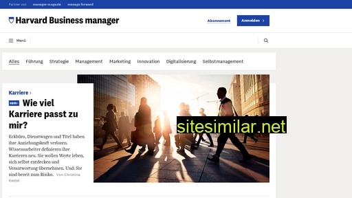 manager-magazin.de alternative sites