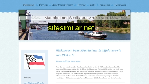 mannheimer-schiffahrtsverein.de alternative sites