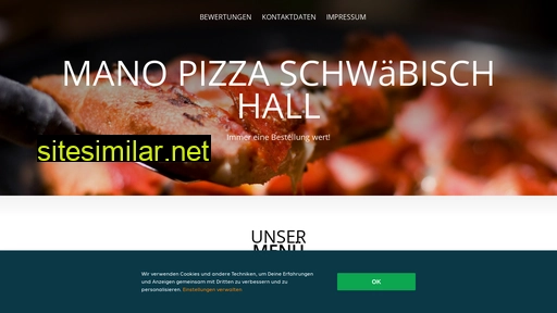 manopizza-schwaebischhall.de alternative sites