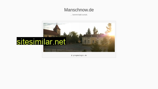 manschnow.de alternative sites