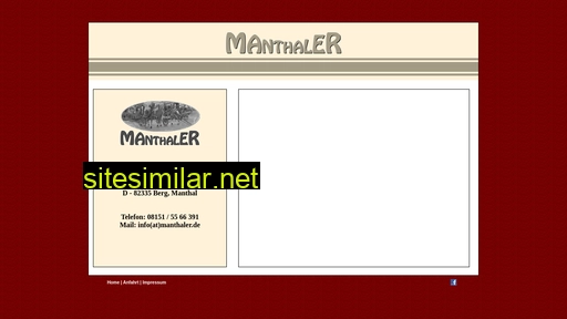 manthaler.de alternative sites