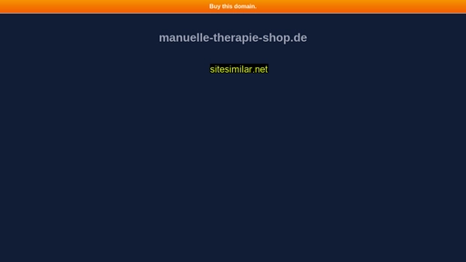 manuelle-therapie-shop.de alternative sites
