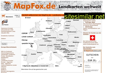 mapfox.de alternative sites
