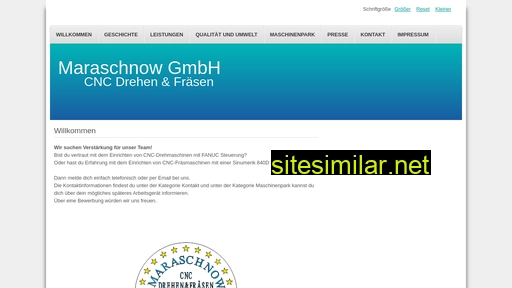 maraschnow.de alternative sites