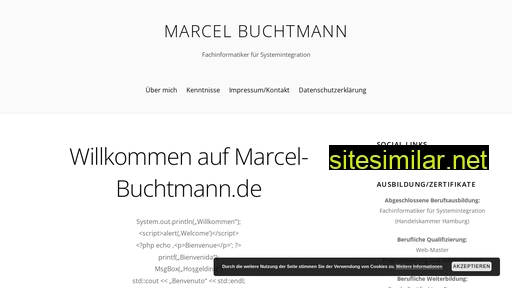 marcel-buchtmann.de alternative sites