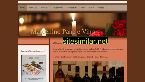 marcellino-pane-e-vino.de alternative sites