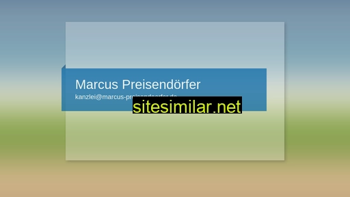 marcus-preisendoerfer.de alternative sites