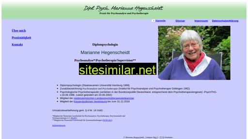 Marianne-hegenscheidt similar sites