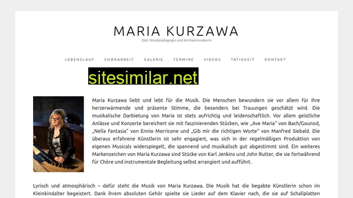 maria-kurzawa.de alternative sites