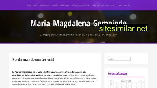 maria-magdalena-gemeinde.de alternative sites
