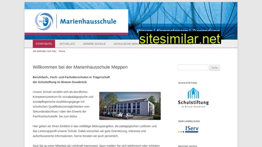 marienhausschule.de alternative sites