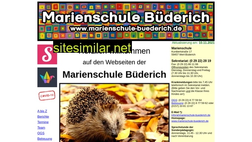 marienschule-buederich.de alternative sites