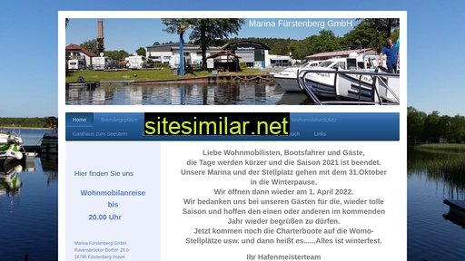 marina-fuerstenberg.de alternative sites