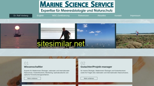 marinescienceservice.de alternative sites