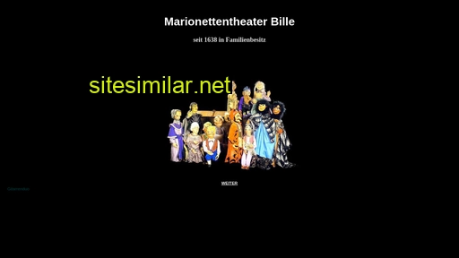 marionettentheater-bille.de alternative sites