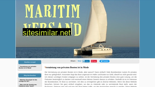 Maritim-versand similar sites