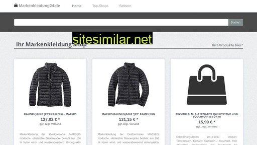 Markenkleidung24 similar sites