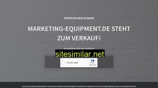 marketing-equipment.de alternative sites