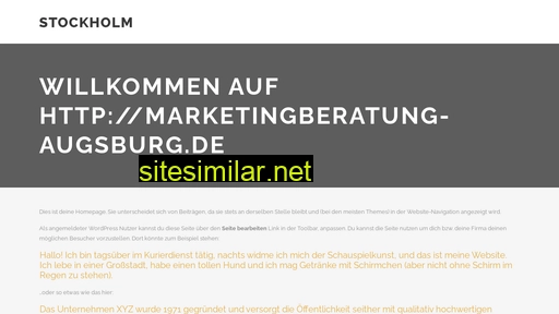 Marketingberatung-augsburg similar sites