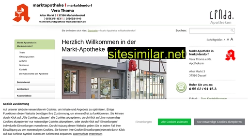 Marktapotheke-markoldendorf similar sites